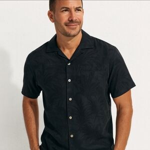 Tommy Bahama Men's Floral silk Casual button Down Shirt Sz S